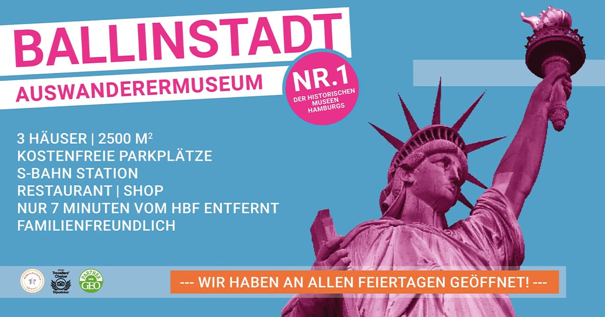 Auswanderermuseum BallinStadt - Kindergeburtstag Location