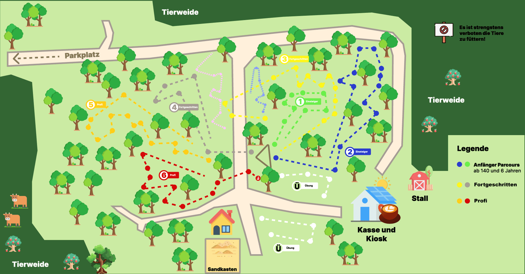 Hochseilgarten K1 Odenthal - Kindergeburtstag Location
