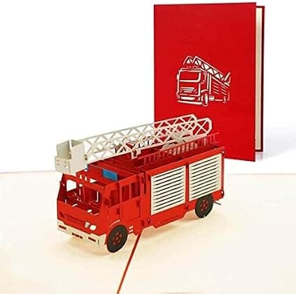 Geburtstagskarte "Feuerwehrmann"