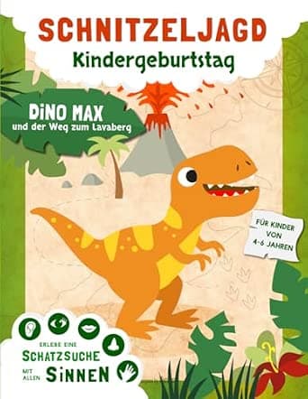 Schnitzeljagd-Set: Dinos