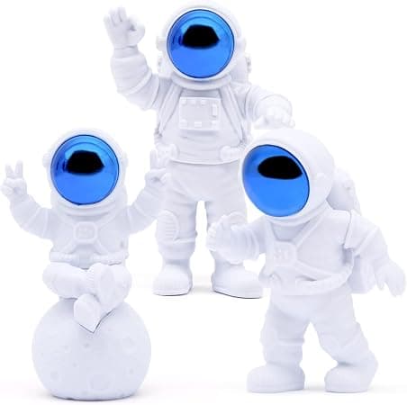 Astronauten-Spielfiguren (3er Pack)