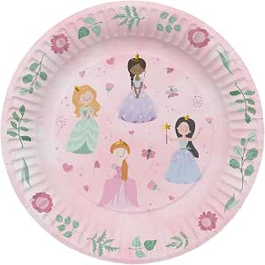 Prinzessinnen-Teller Pink