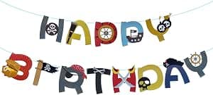 Piraten "Happy Birthday" Banner