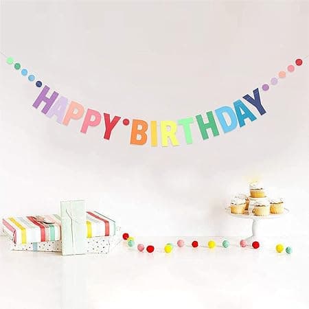 "Happy Birthday" Banner Bunt