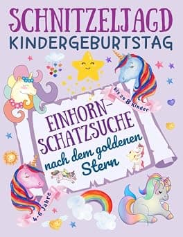 Schnitzeljagd-Set: Einhorn