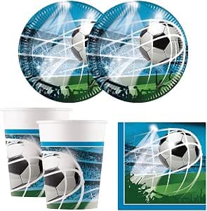 Fußball-Deko-Set (52-teilig)