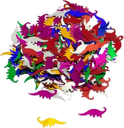 Dino-Konfetti Bunt