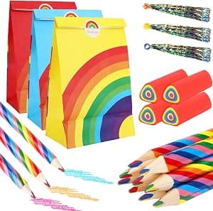 48-teiliges Regenbogen-Stifte Set