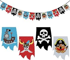 Piraten-Girlande