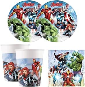 Avengers Deko-Set (52-teilig)
