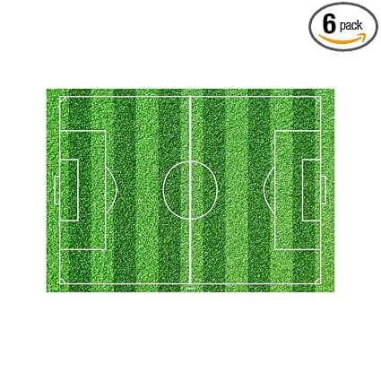 Essbarer Tortenaufleger "Fußballfeld"