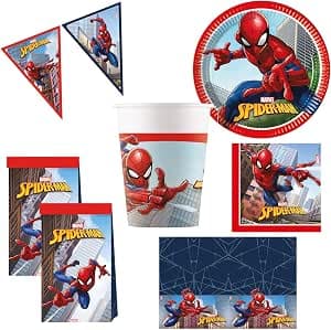 Spiderman Deko-Set (46-teilig)