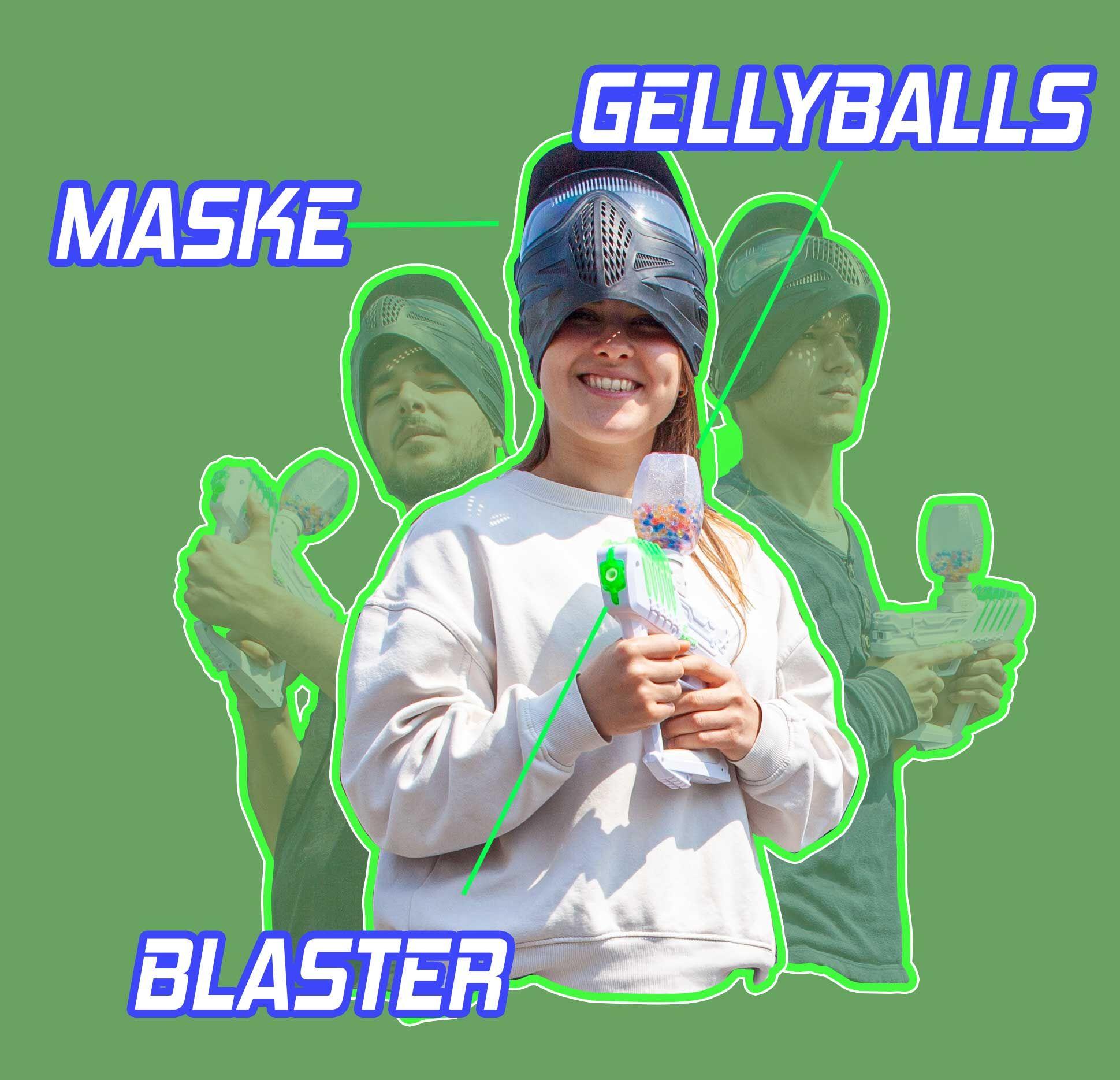 PlayPaintball Gelblaster Ennepetal - Kindergeburtstag Location