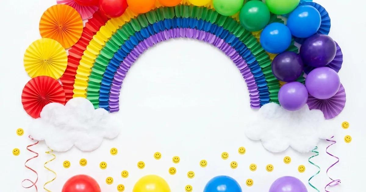 Regenbogen Kindergeburtstag