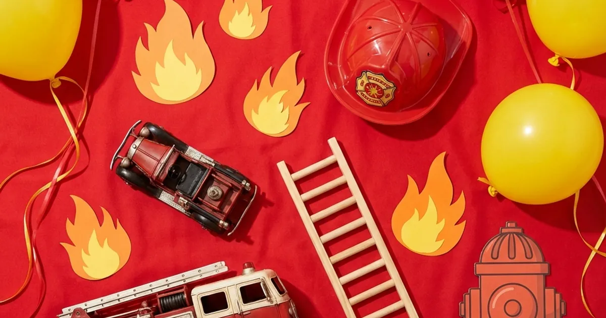 Feuerwehr Kindergeburtstag