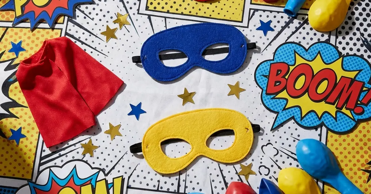 Superhelden Kindergeburtstag